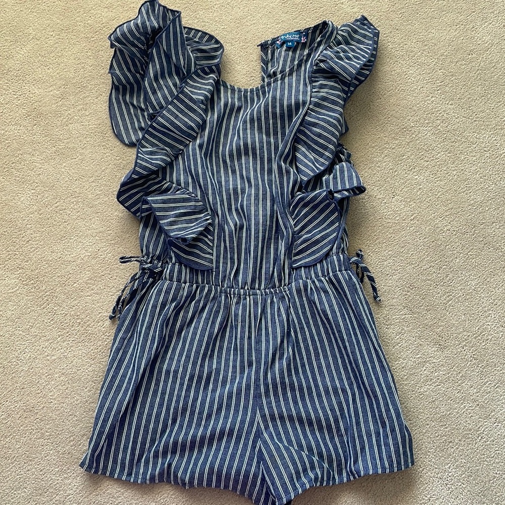 Girls Nordstrom ruffle romper
